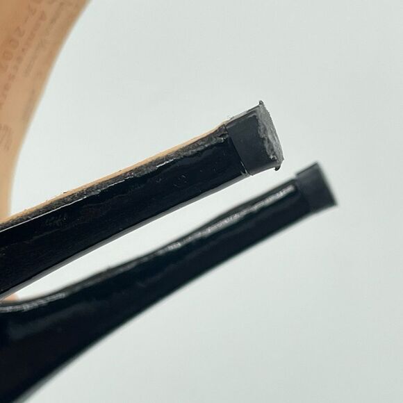 Manolo Blahnik Black Suede Slingback Sandals 7.5 Neiman Marcus Exclusive - Picture 16 of 17